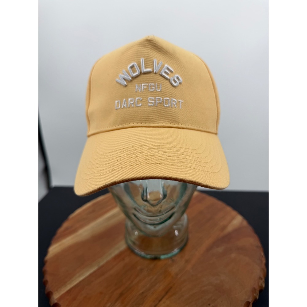 Darc Sport Wolves NFGU Baseball Cap Men OS Yellow Limited Edition 195/500 Hat